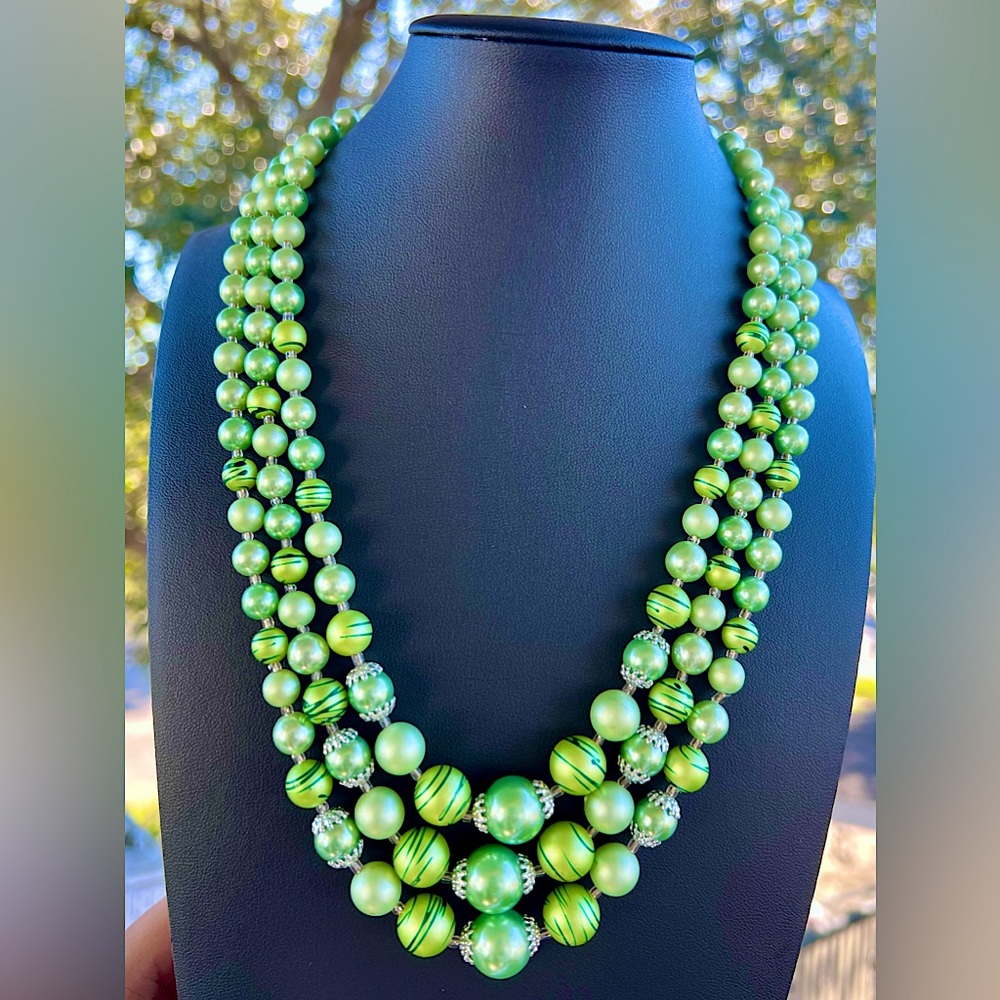 Vintage✨ Japan 3-Strand Necklace